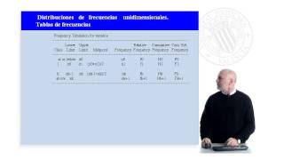 Distribuciones de frecuencias unidimensionales Tablas de frecuencias   UPV [upl. by Colline704]