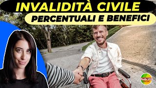 Invalidità Civile♿ Percentuali e benefici economici [upl. by Sadoff]