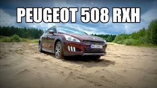 Peugeot 508 RXH HYbrid4 – AWD Hybrid ENG – Test Drive and Review [upl. by Imeka]