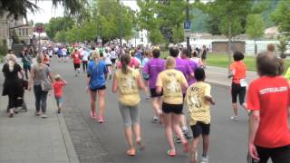 15000 Starter beim Firmenlauf in Koblenz [upl. by Sidoeht]