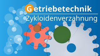 Zykloidenverzahnung Konstruktion einer Epizykloide amp Hypozykloide Vorteile Nachteile [upl. by Akinom]