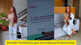 Danielle Yul Edochie gets to stardom as she Recognized and bags an international Deal [upl. by Geaghan]