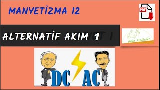 ALTERNATİF AKIM 1 ACDC KarşılaştırmasıRezonans Frekansı [upl. by Ennahgiel]