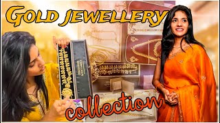 My Gold Jewellery Collection 🥰❤️ Vlog after a long timejewellery gold collection dharaniworld [upl. by Jephthah648]