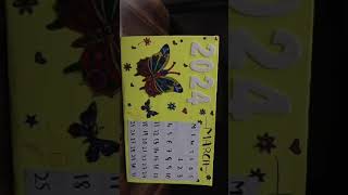 CALENDAR ACTIVITY ytshorts music activity kpop [upl. by Nehttam499]