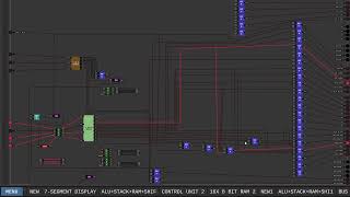 Digital Logic Sim BUILDING A COMPUTER  part 21 Making A Control Unit for CPU from the last Video [upl. by Itch]