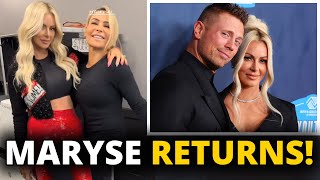 MARYSE RETURNS TO RAW—REUNION WITH THE MIZ COMING [upl. by Evad]