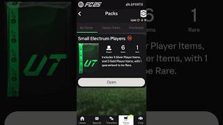 FC 25 electrum players pack fc25 fut ultimateteam fifa25 packopening [upl. by Atiuqaj]