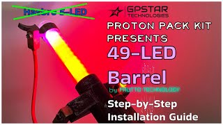 49LED Barrel for gpstars Haslab Kit StepbyStep Installation Guide [upl. by Jenifer]