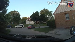 Dash Cam Milwaukee Police Chase of Pontiac G6 [upl. by Sirtemed730]