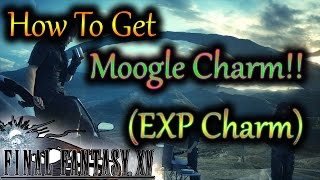 Final Fantasy XV How To Get Moogle Charm EXP CHARM  By Evilerspartan [upl. by Ojillek]