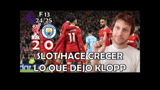 Liverpool 2  Man City 0  Fecha 13  Premier League 2425 [upl. by Gitlow]