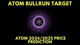 COSMOS atom Price Prediction for Bull Market 20242025 [upl. by Harle]