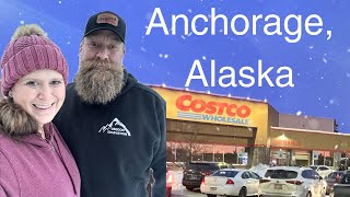 Massive Supply Run Adventure to Anchorage Alaska  Costco Fred Meyer Walmart amp More Grocery haul [upl. by Aicel516]