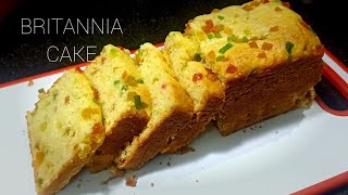 Britannia Cake recipe  Britannia Cake Kaise bnaye [upl. by Trubow36]