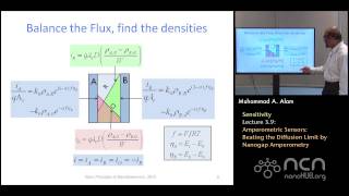 nanoHUBU Nanobiosensors L39 Sensitivity  Amperometric Sensors  Beating the Diffusion Limit [upl. by Gavette]