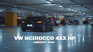 Straight pipe 400hp VW Scirocco Cinematic Video [upl. by Suiravaj]