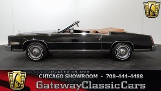 1984 Cadillac Eldorado Gateway Classic Cars Chicago 1094 [upl. by Ycrep]