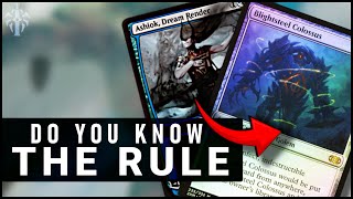 Do YOU Know The Rule  Blightsteel Colossus Ashiok and Mill  MTG [upl. by Cronin]