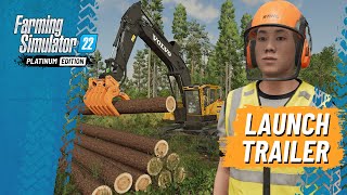 🌲 Welcome to Silverrun Forest  Farming Simulator 22 Platinum  Launch Trailer [upl. by Harper]