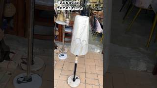 Floor lamp marble base good quality  Arsalan furniture [upl. by Gardal]