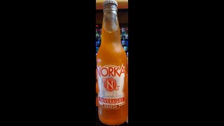 Norka Sparkling Beverages Orange Soda Review [upl. by Krasner]