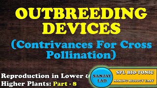 Outbreeding devicescontrivances for cross pollinationSanjay Lad sir Wadia college [upl. by Kristin]