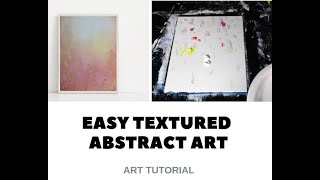 Abstract Painting for Beginners Step by Step  DIY Acrylic Art Tutorial [upl. by Rufford]