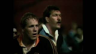 1986  South African Barbarians vs NZ Cavaliers rugby Battle of the Giants [upl. by Adnana]