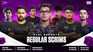 Best stream youll watch today Lets goooo XCELx7STAR ESPORTS PRESENTS Daily Paid scrims [upl. by Pero]