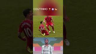 Coutinho incredible skills and goals in football history football soccer trending [upl. by Johnette]