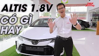 Review Đánh giá ALTIS 18V 2022  Giá cả  khuyến mãi Corolla 18V  Nhóm Thái Lớn [upl. by Gertrud]