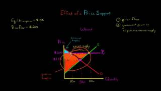 The Effect of a Price Support [upl. by Alorac]