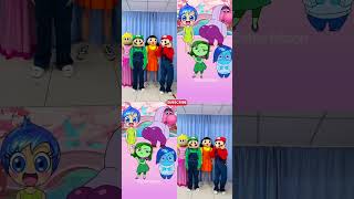 INSIDE OUT 2 SUPER MARIO amp SQUID GAME DANCE PARTY video parody of shortstoon insideout2 [upl. by Quin842]