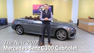 Review AllNew 2017 MercedesBenz C300 Cabriolet 4MATIC  Minneapolis Minnetonka Plymouth MN [upl. by Cora]