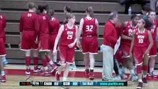 Chanhassen vs Benilde  St Margarets Girls Basketball 2217 [upl. by Iorio952]