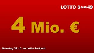 Lotto am Samstag online spielen  4 Mio € zu gewinnen [upl. by Cherie630]