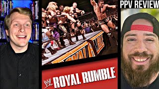 WWE Royal Rumble 2005  PPV Review  The ZNT Wrestling Show 121 [upl. by Zorah]