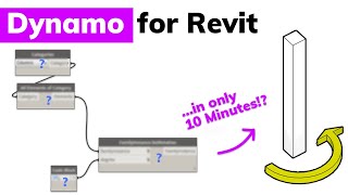 Learn Dynamo for Revit in 10 Minutes Revit Dynamo Tutorial for Beginners [upl. by Queston]