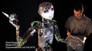 RoboThespian gets a checkup [upl. by Singer]