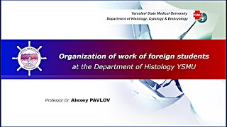 01b Organization of work of foreign students at the Department of Histology of YSMU [upl. by Meekah]