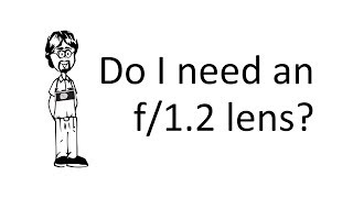 Do I need an f12 Lens [upl. by Llenehc]