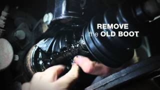 How To Replace CV Boots  Easy to install on the car assembly in 15 minutes [upl. by Packton]