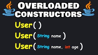 Learn OVERLOADED CONSTRUCTORS in 6 minutes 🛠️ [upl. by Amisoc450]