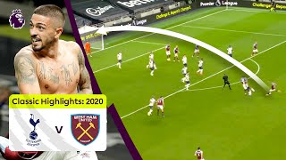 Spurs 33 West Ham  LATE HAMMERS COMBACK amp LANZINI STUNNER Premier League Highlights [upl. by Goodrich21]