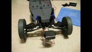 RC KUBELWAGEN Steering wheel TEST [upl. by Shirberg868]