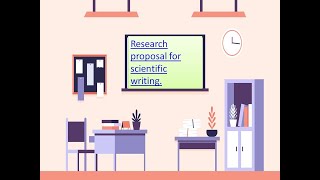 Research proposal for scientific writing [upl. by Andel]