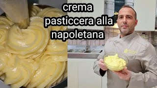 Crema pasticcera alla napoletana fatta in casa senza amidoRicetta spettacolare e facilissima [upl. by Asiram]