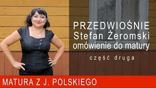 130 Przedwiośnie Stefan Żeromski  streszczenie i omówienie do matury Część 2 [upl. by Agretha]