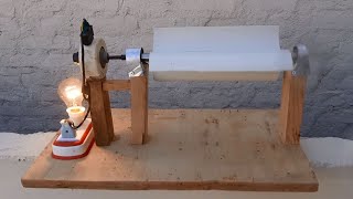 How to Make Wind Turbine for Free Electricity [upl. by Tlihcox]